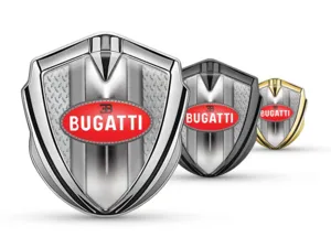 Bugatti High End Auto Logo Abzeichen Moderner Look Universell